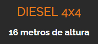 Articulada Diesel 4x4 - 16 metros de altura